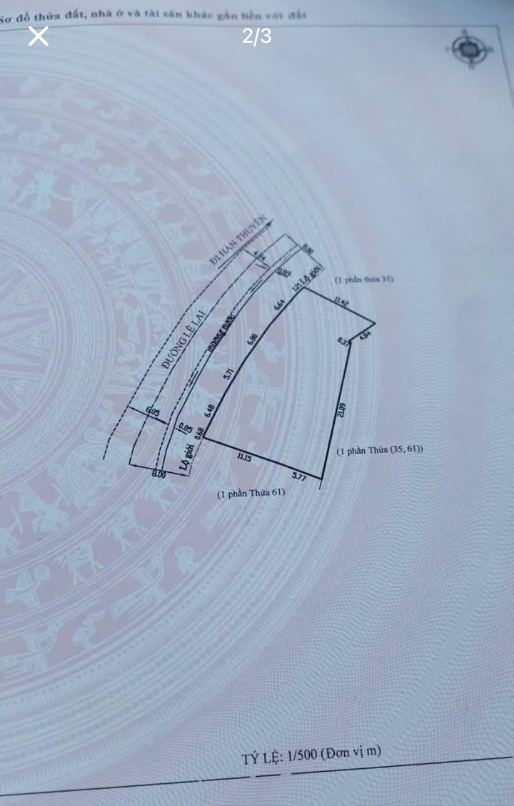 Đất mặt tiền đường Lê Lai, P5 Đà Lạt 358m² giá 5 tỷ - View rừng thông tuyệt đẹp!