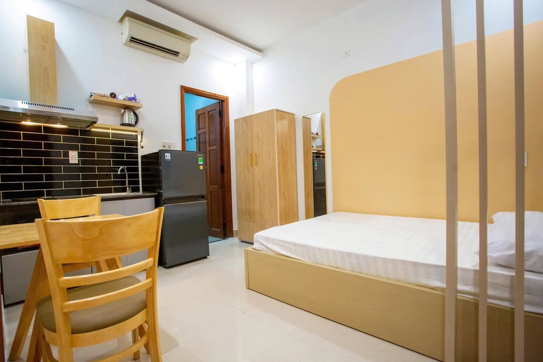 Căn hộ cho thuê đường Hà Bổng, Sơn Trà 20m² giá 4 triệu - Chỉ 3 phút ra biển!