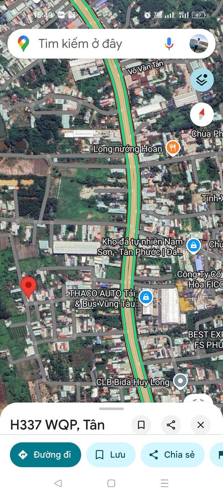 Đất thổ cư Tân Phước 144m² giá 1.5 tỷ - Sổ đỏ chính chủ, vị trí đẹp