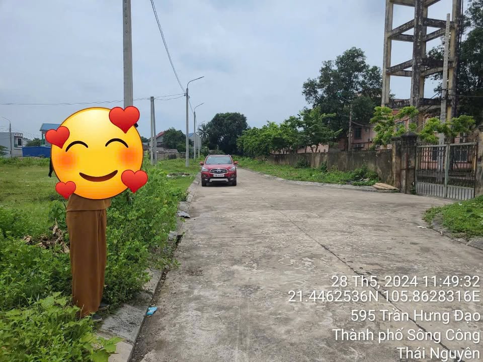 Đất nền 100m² Phố Cò, Cải Đan, Sông Công - Giá chỉ 650 triệu, ô tô tránh thoải mái!