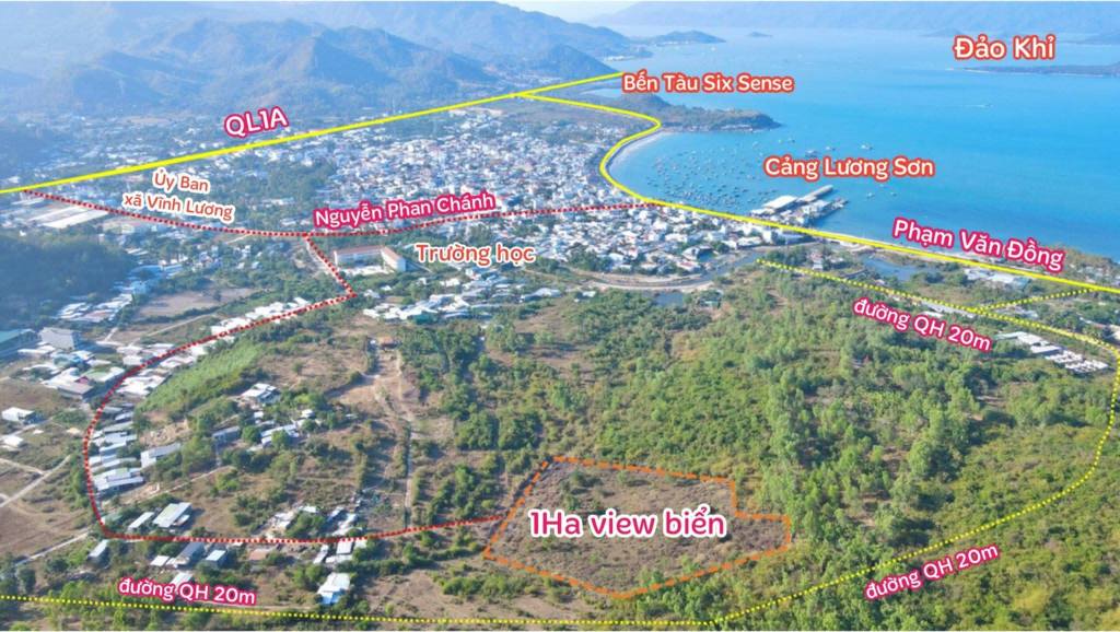 Lô đất vườn 10.000m² tại Vĩnh Lương, Nha Trang giá 5.5 tỷ - Đầu tư nghỉ dưỡng lý tưởng!