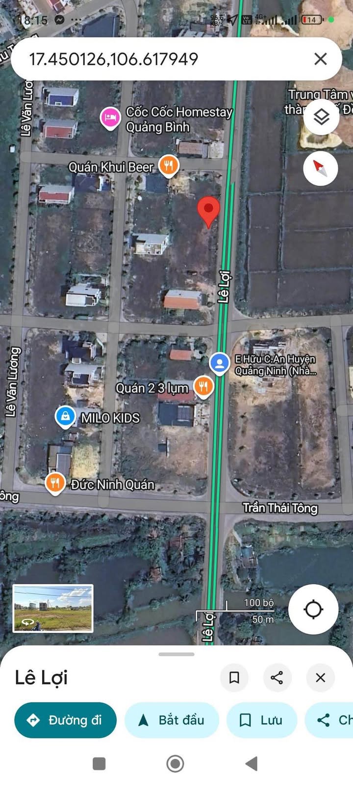 Đất nền Dự án Tây Bắc Lê Lợi Đồng Hới 175m² - Giá thỏa thuận nhanh chóng!