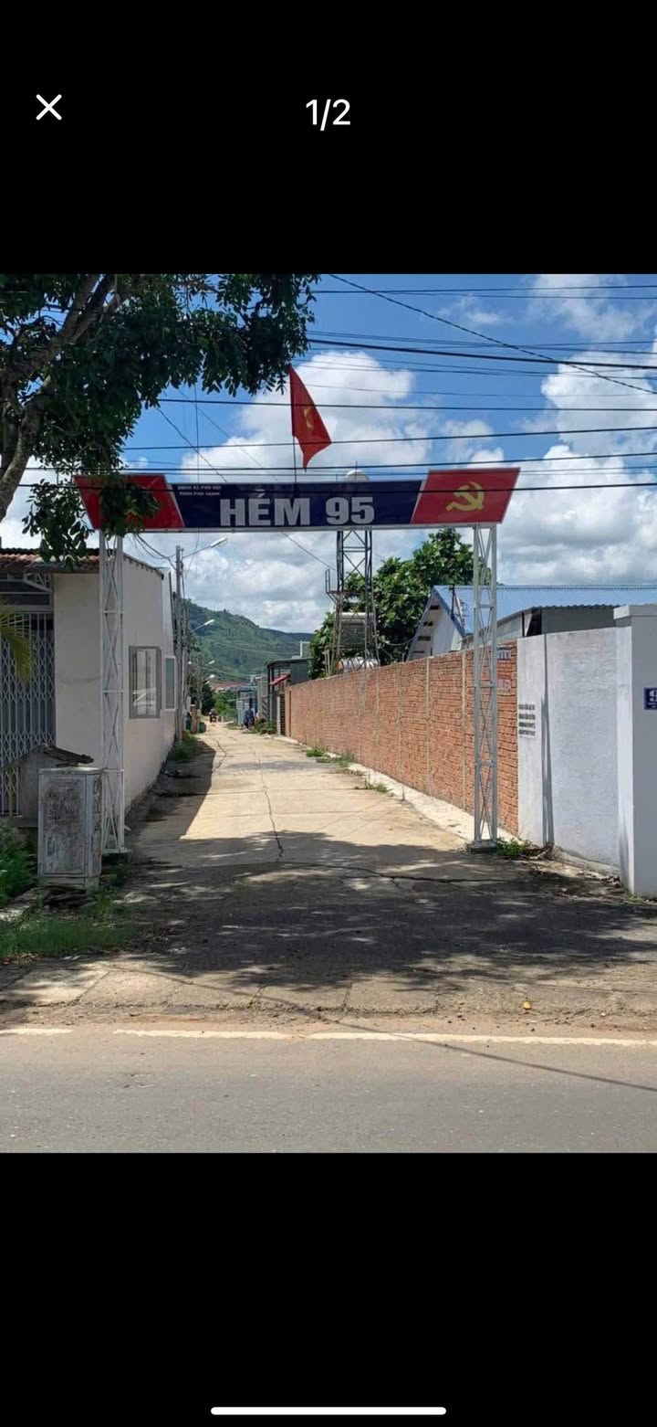 Đất thổ cư Hẻm 95, Phú Hội, Đức Trọng 100m² giá 1.35 tỷ - Tiện ích đầy đủ