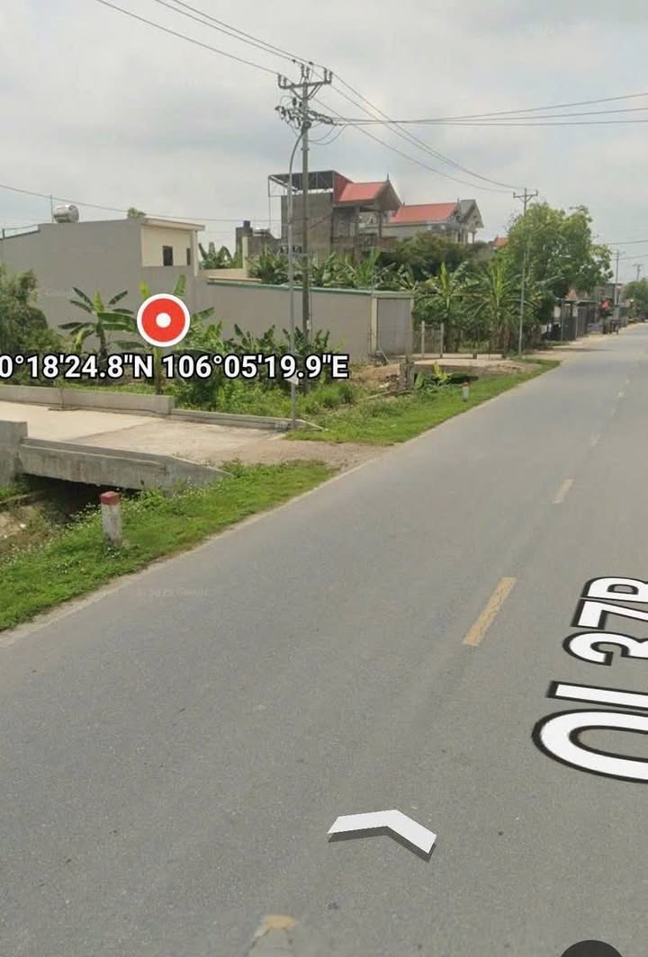 Đất mặt tiền Quốc lộ 37B, Ý Yên, 126m² - Giá chỉ 2 tỷ VND!
