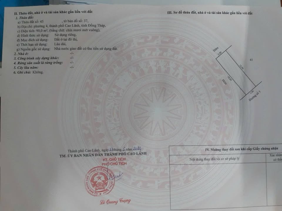 Đất nền KDC Hòa An, đường số 5, 90m² giá chỉ 900 triệu - Cơ hội đầu tư tốt!