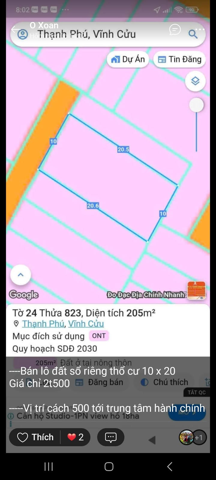 Đất thổ cư 200m² phường Tân Triều, Biên Hòa chỉ 2.5 tỷ - Cơ hội đầu tư tuyệt vời!