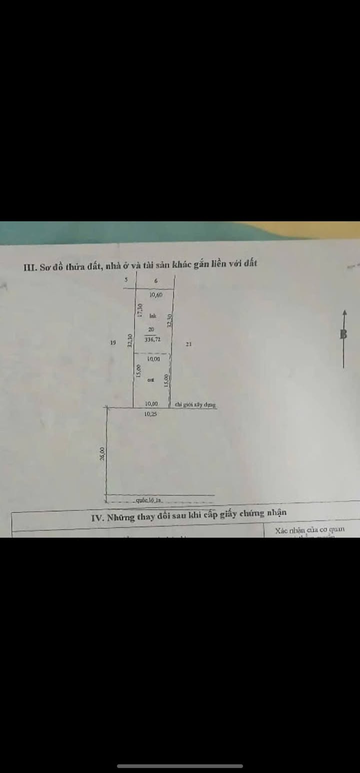 Đất mặt tiền Quốc lộ 1A, xã Định Bình, Cà Mau 323m² - Nhà sẵn, giá chỉ 2 tỷ!