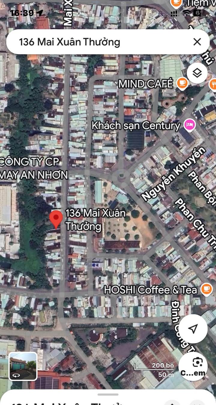 Đất mặt tiền đường Mai Xuân Thưởng, phường Bình Định, 165.5m² - Giá chỉ 3 tỷ!