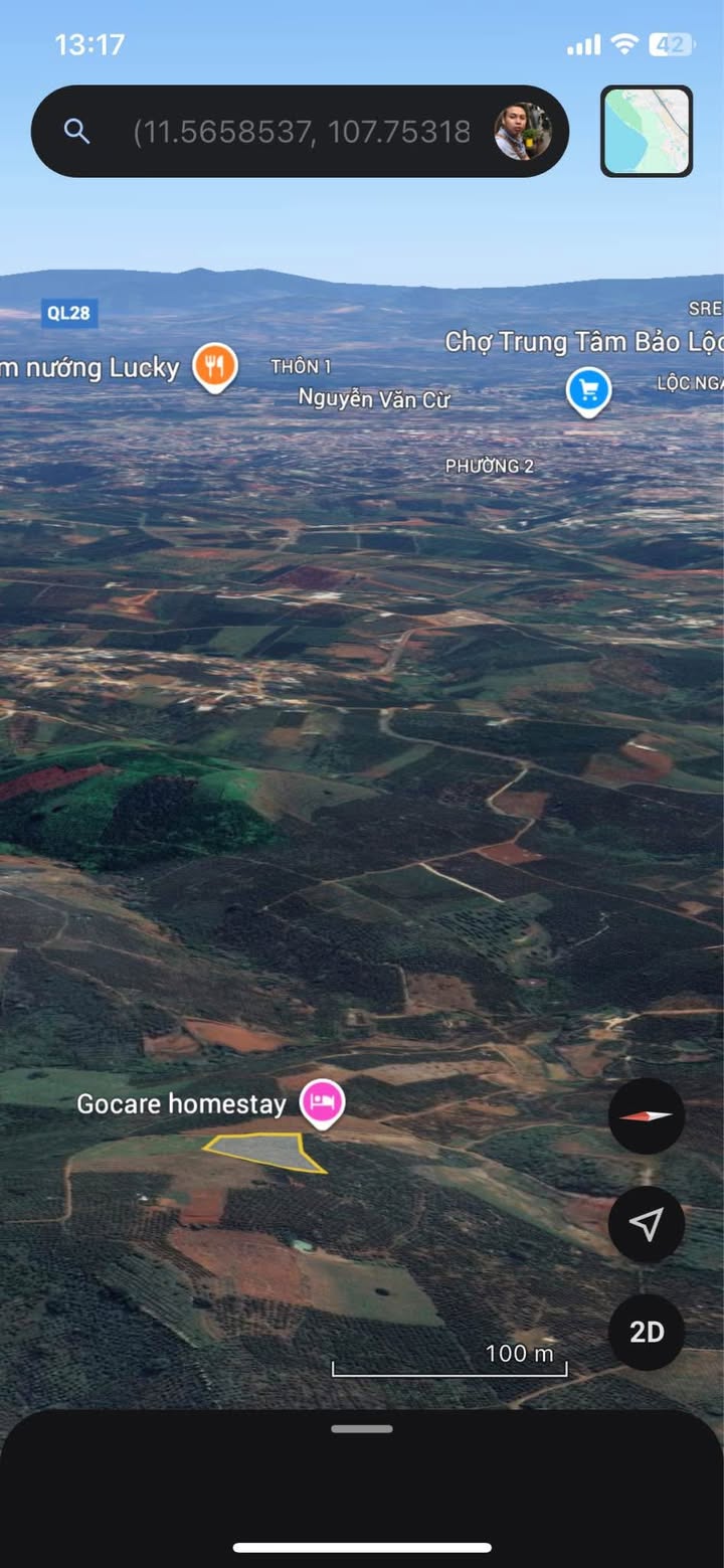 Đất Farm Bảo Lộc 3000m² giá 1.5 tỷ - View toàn cảnh tuyệt đẹp!