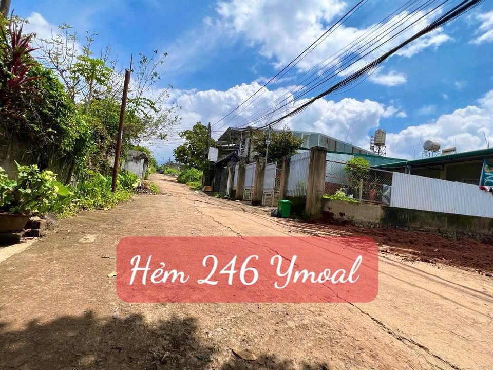 Đất thổ cư hẻm 246 Y Moal, Tân Lợi 115m² giá 2.84 tỷ - Sổ đỏ chính chủ!