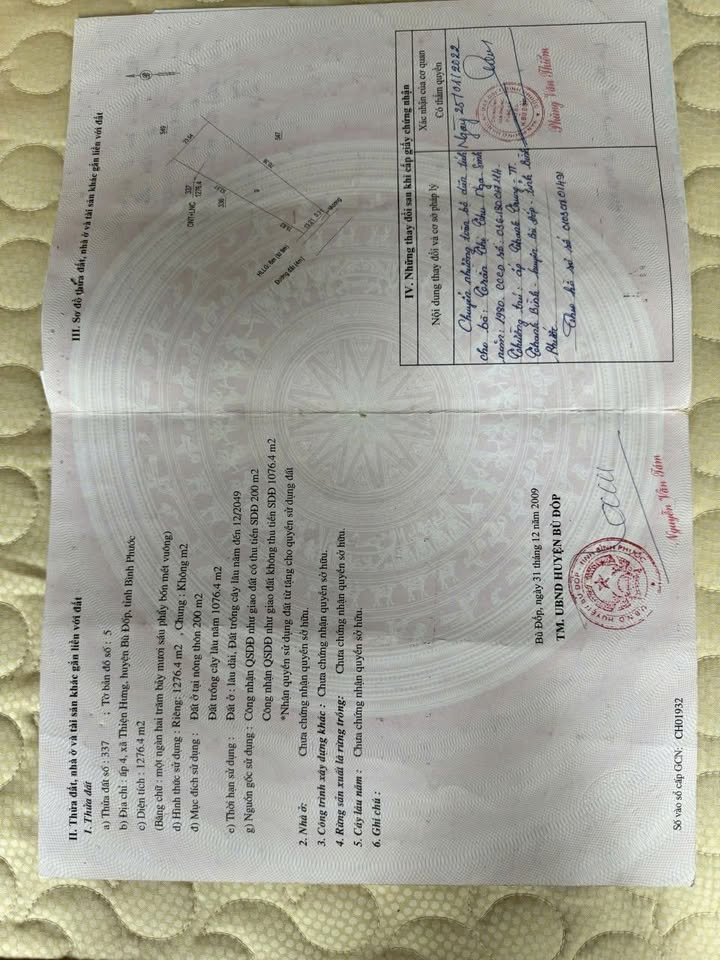 Đất nền Thiện Hưng Bù Đốp 910m² - Nở hậu, kinh doanh thuận lợi!