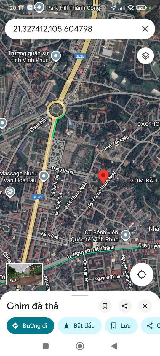 Đất nền Làng Bầu, Vĩnh Phúc 438m² giá chỉ 16.x triệu - Cơ hội đầu tư sinh lời!