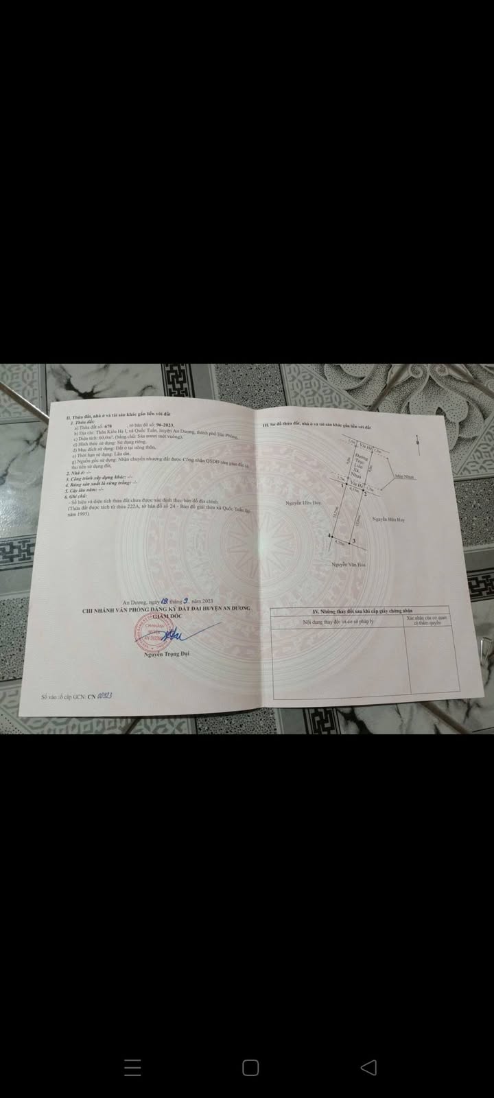 Đất nền mặt tiền Kiều Hạ 1, An Dương, 60m² giá chỉ 2.1 tỷ - Đầu tư sinh lời ngay!