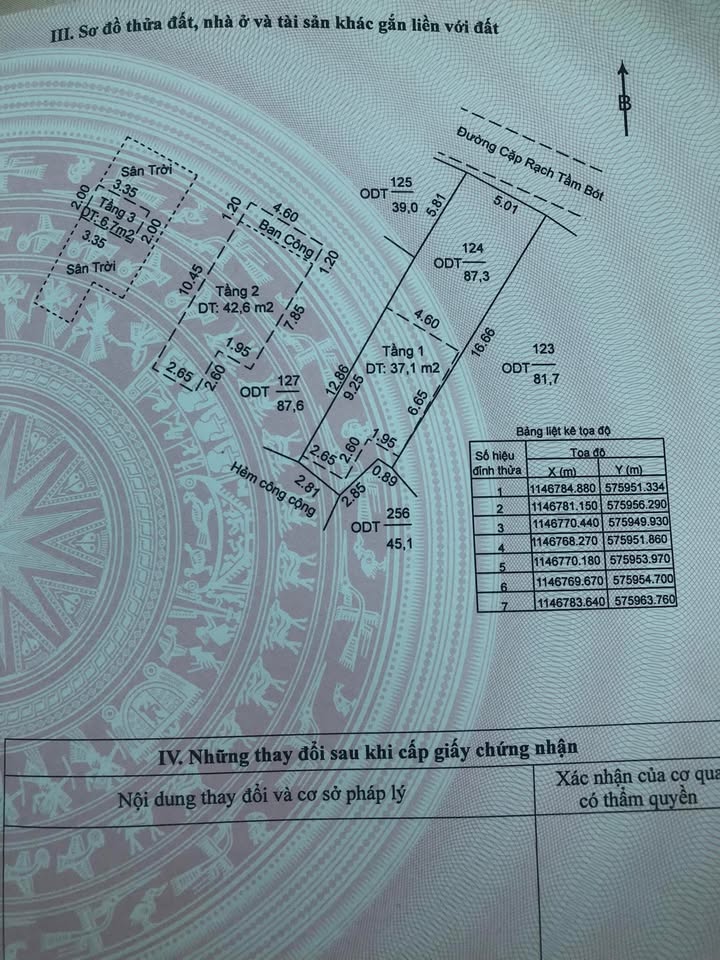 Nhà bán hoặc cho thuê đường Rạch Tầm Bót, Mỹ Phước, 174.9m² - Khu dân cư an ninh!