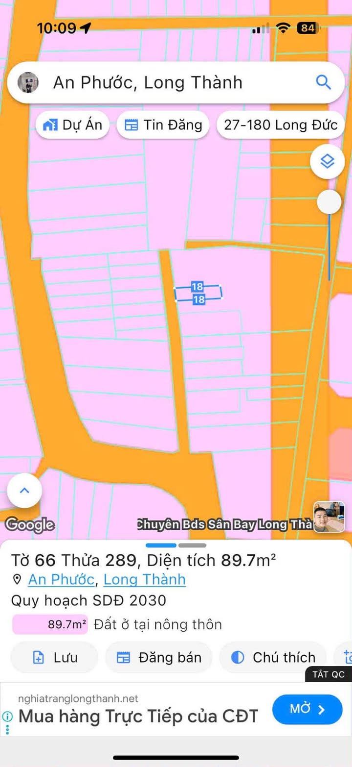 Đất thổ cư 90m² xã An Phước, Long Thành - Giá chỉ 1.9 tỷ!