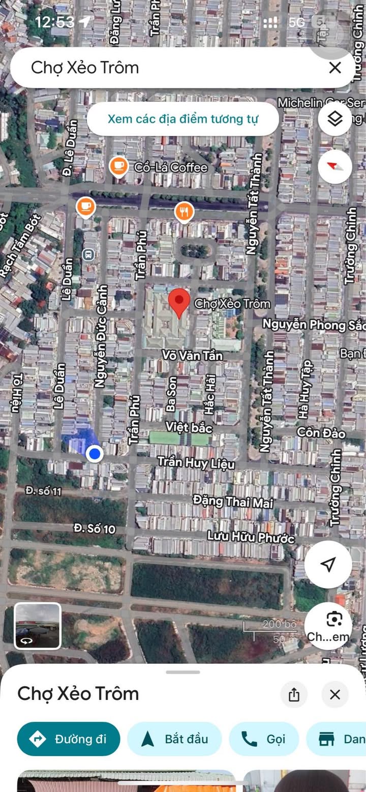 Đất nền góc 2 mặt tiền Trần Huy Liệu, Long Xuyên 62m² - Đầu tư tiềm năng!