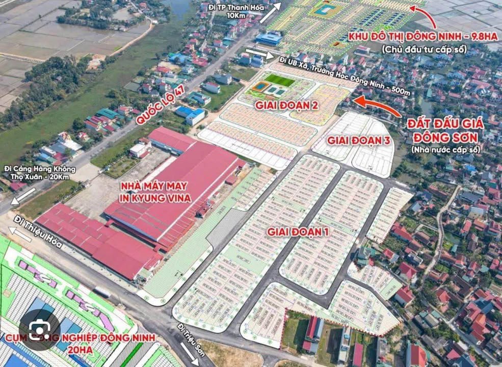 Đất nền Đông Ninh 120m² giá thỏa thuận - Mặt tiền 6m, vị trí đẹp!