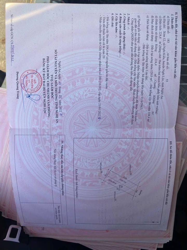 Đất Nghi Kiều 234m² giá 600 triệu - Cơ hội đầu tư hấp dẫn!