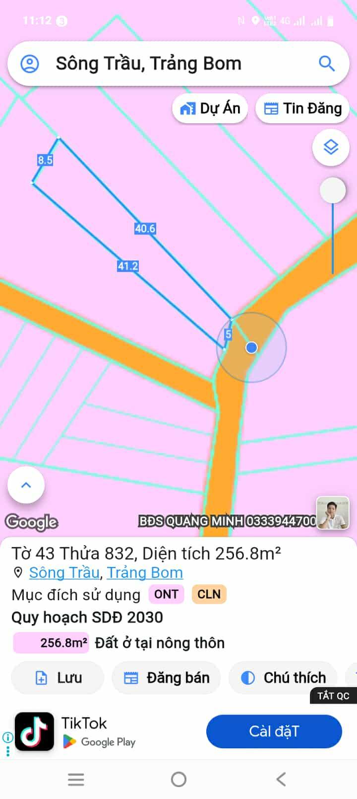 Đất mặt tiền đường nhựa liên xã Trảng Bom 357m² giá chỉ 1.6 tỷ - Cơ hội đầu tư tuyệt vời!