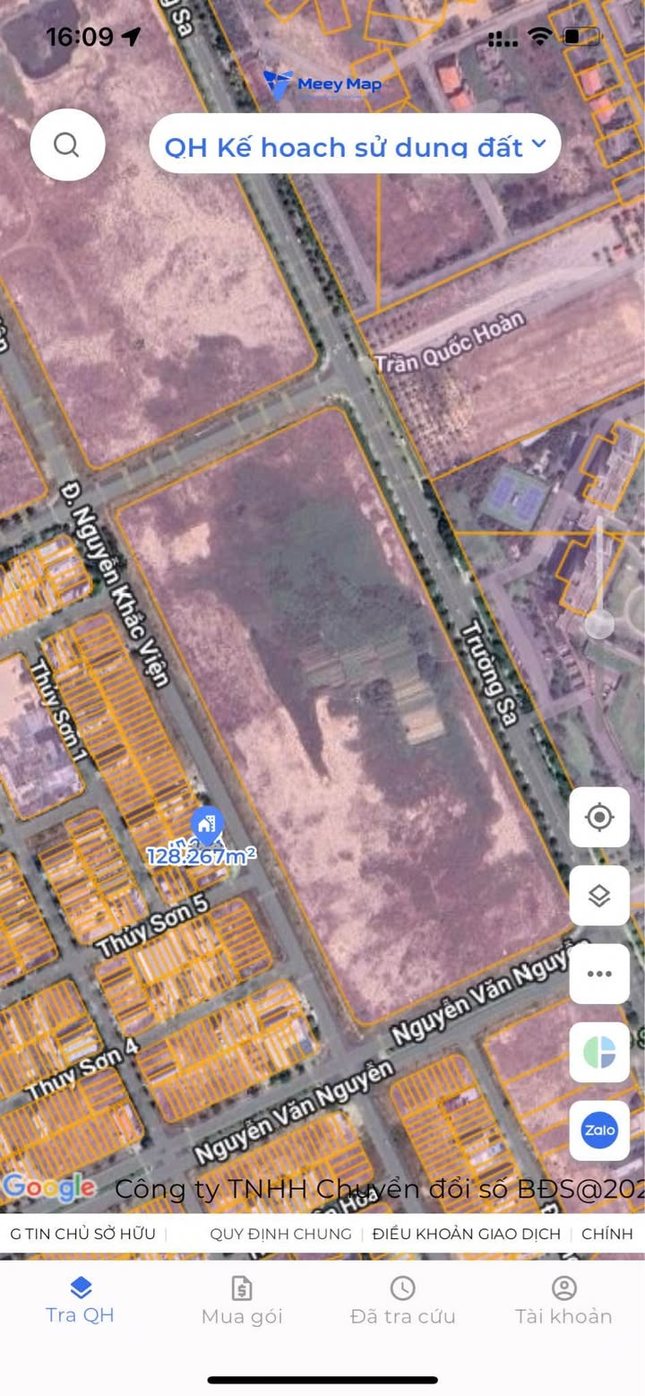 Đất nền đường Nguyễn Khắc Viện, Đà Nẵng 250m² giá 30 tỷ - Đối diện biển Sơn Thủy!