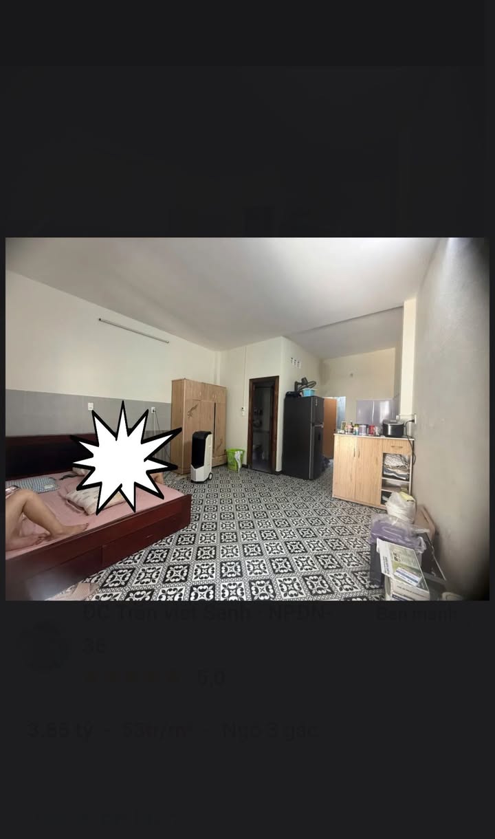 Nhà cấp 4 Trưng Nữ Vương Đà Nẵng 72m² giá 3.8 tỷ - Vị trí trung tâm thuận lợi!