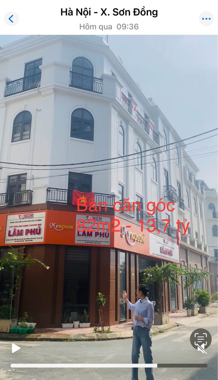 Townhouse Liền kề Sơn Đồng, Hoài Đức 81m² chỉ 13.7 tỷ - Chính chủ bán gấp!