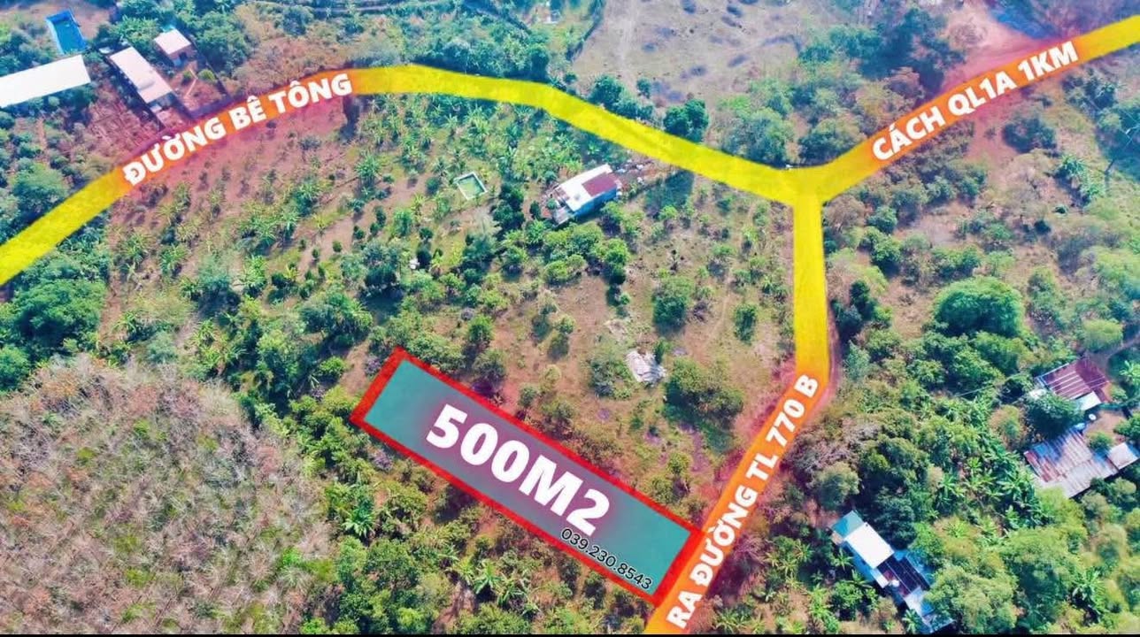 Đất mặt tiền Liên Xã Chơn Thành 200m² giá chỉ 580 triệu - Sổ hồng chính chủ!