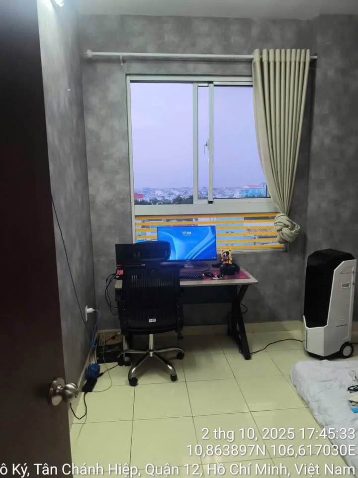 Căn góc Chung cư Đông Hải Quận 12 50m² giá 1.75 tỷ - Sổ hồng riêng, đón gió tự nhiên!