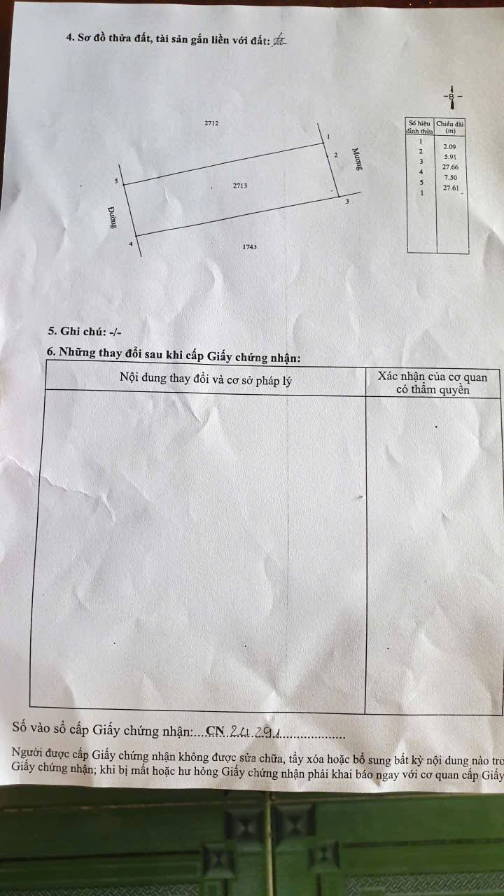 Đất nền Nghi Trung 214m² giá thỏa thuận - Hướng Tây, pháp lý rõ ràng!