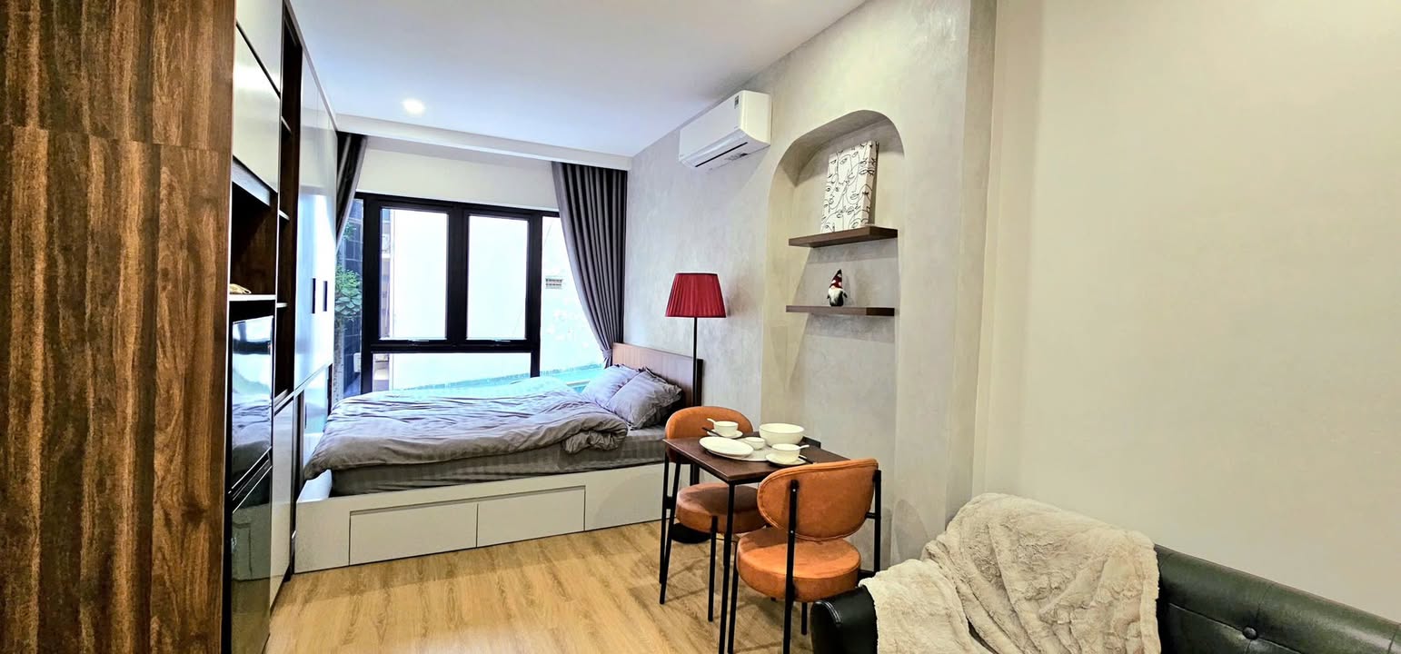 Studio cho thuê ngõ 7 Kim Mã Thượng, Ba Đình 7.5 triệu - Full đồ chỉ việc ở ngay!