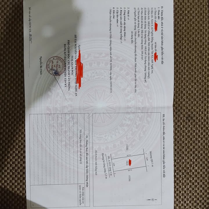 Đất nền Nghĩa Đồng Tân Kỳ 168m² giá 1 tỷ - Chính chủ bán gấp!