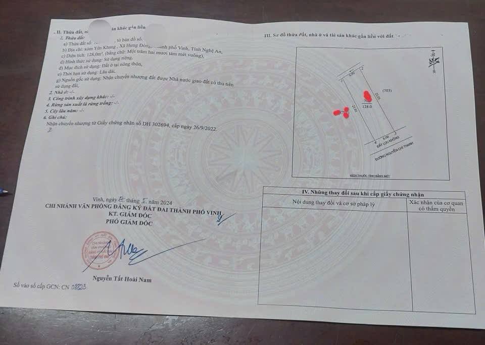 Đất kinh doanh mặt đường Nguyễn Chí Thanh, Hưng Đông 128m² giá 5 tỷ - Đầu tư sinh lời