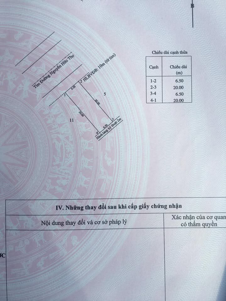 Đất nền đường Nguyễn Hữu Thọ, Phước Bình 130m² giá 1.54 tỷ - Cơ hội đầu tư tuyệt vời!