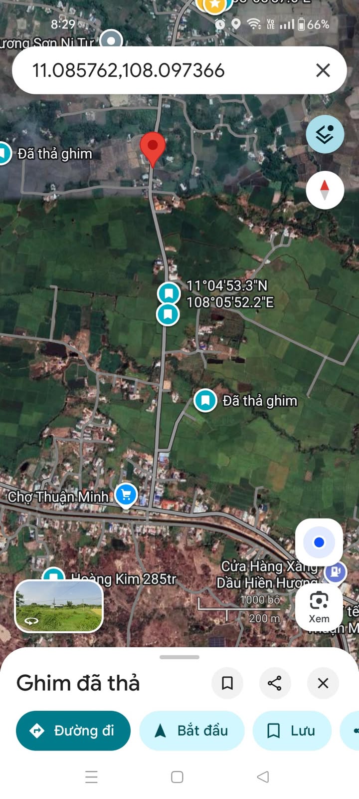 Đất thổ cư 393m² mặt tiền nhựa Thuận Minh - Giá chỉ 2xx triệu!