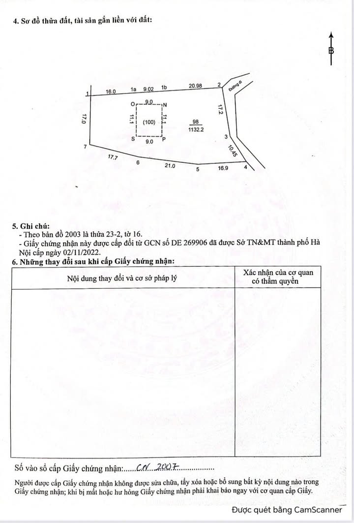Đất nền 1132m² phường Tùng Thiện, Sơn Tây - Giá chỉ 4 tỷ VND, đầu tư sinh lời!