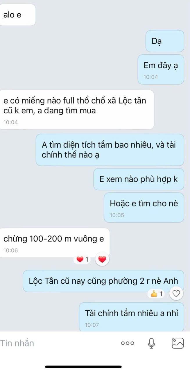 Đất thổ cư Lộc Tân Bảo Lâm 200m² giá 3 tỷ - Cơ hội đầu tư tuyệt vời!