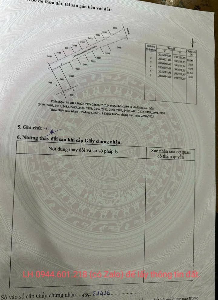 Đất Nền Xóm Trường Thịnh Nghi Lộc 91m² giá 800 triệu - Cơ hội đầu tư sinh lời cao!