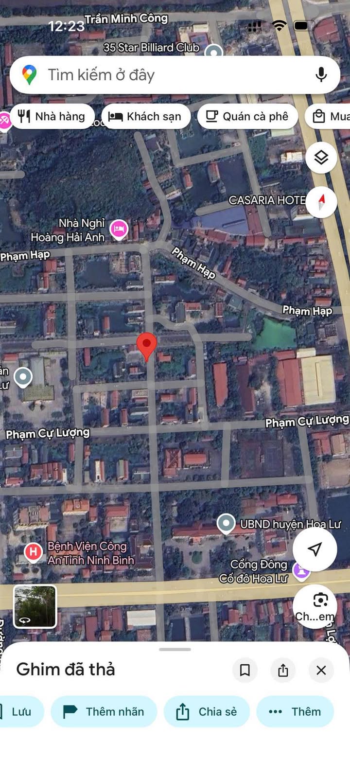 Đất trục chính Thiên Tôn TP Hoa Lư 88m² giá 4 tỷ - Đường thông ra cổng đá