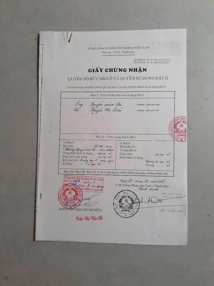 Nhà hẻm Ngô Mây Quy Nhơn 26m² giá 2.8 tỷ - Đầu tư sinh lời!