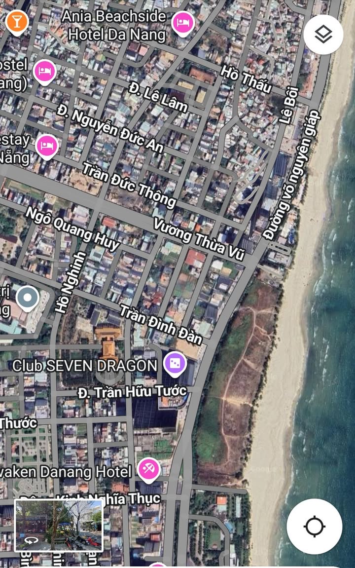 Đất mặt tiền đường Hồ Nghinh, Sơn Trà, Đà Nẵng 90m² giá 12 tỷ - Cơ hội đầu tư tuyệt vời!