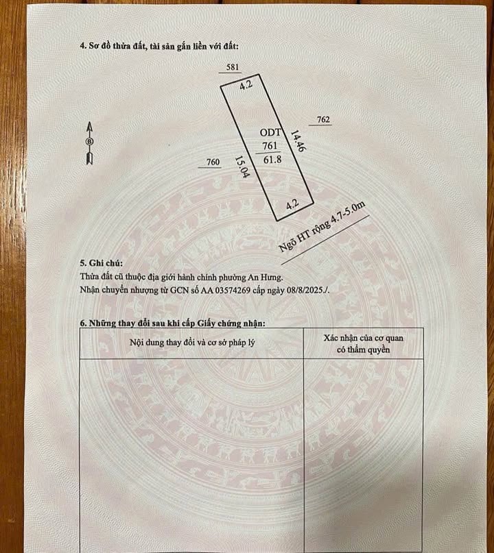Lô đất phố Quang, phường Đông Quang, Thanh Hóa 62m² - Đầu tư sinh lời ngay!