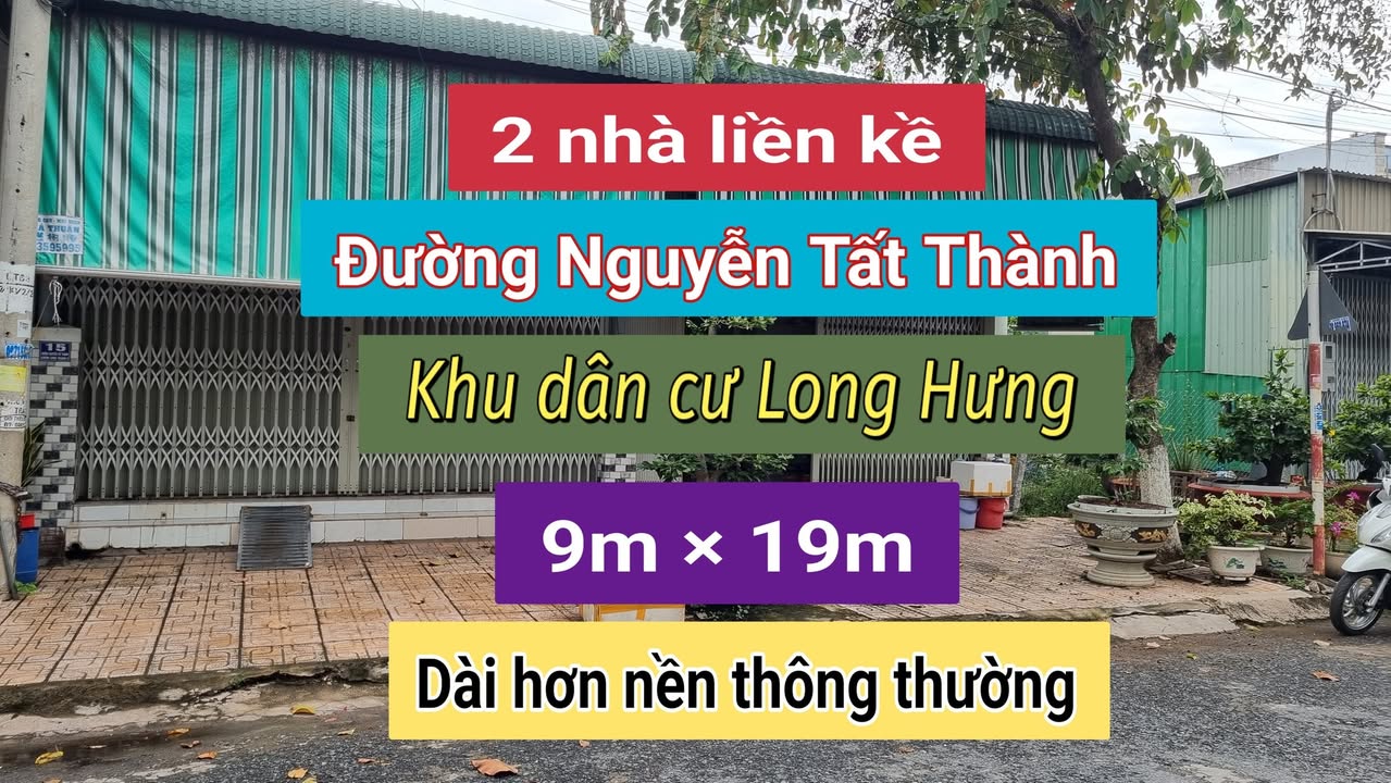 Nhà liền kề đẹp tại khu dân cư Long Hưng, An Giang - Giá chỉ 3 tỷ!