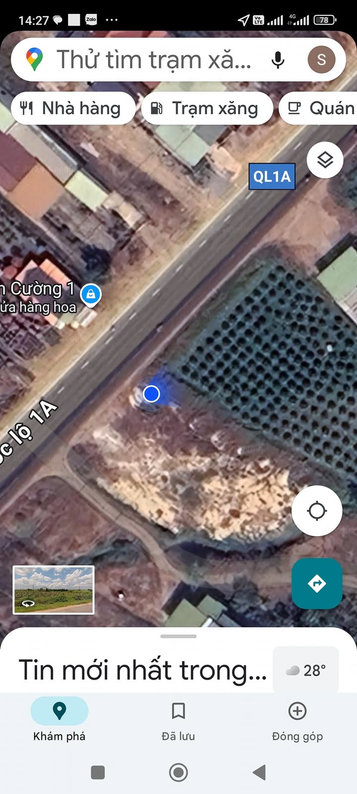 Đất mặt tiền QL1A xã Hàm Cường 12m ngang chỉ 3 tỷ - Cơ hội đầu tư hấp dẫn!