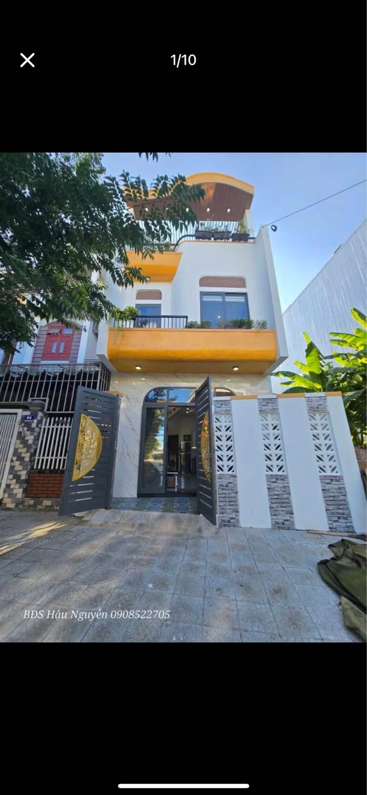 Nhà 3 tầng đường Phạm Ngọc Mậu, Đà Nẵng 55m² giá 4.8 tỷ - Đã trang bị đầy đủ nội thất!