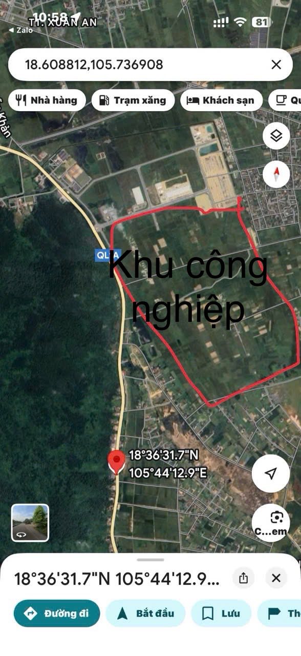 Đất nền Nghi Xuân 1000m² giá 11 tỷ - Vị trí vàng gần khu công nghiệp!