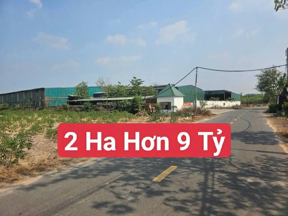 Đất nông nghiệp 2 hecta Trừ Văn Thố - Bàu Bàng 9 tỷ - Giá hấp dẫn, vị trí đắc địa