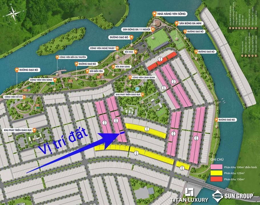 Đất nền khu đô thị Nam Hòa Xuân Đà Nẵng 100m² giá 5.4 tỷ - Sổ đỏ chính chủ!