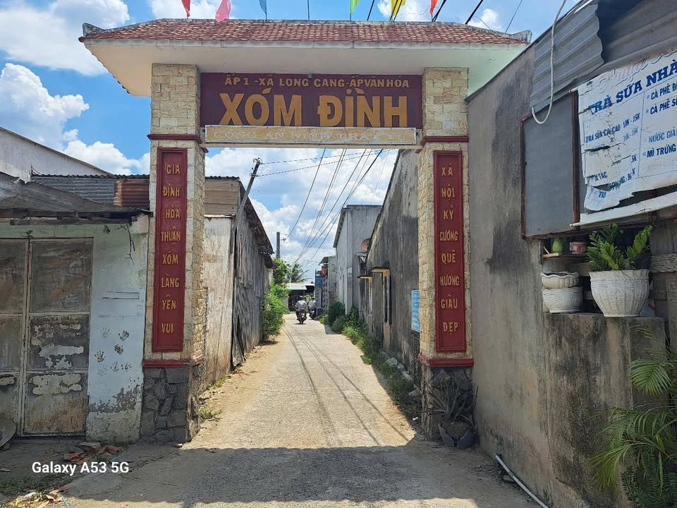 Đất nền 174m² mặt tiền đường Cây Mắm, Long Cang - Cần Đước, chỉ 1.5 tỷ!