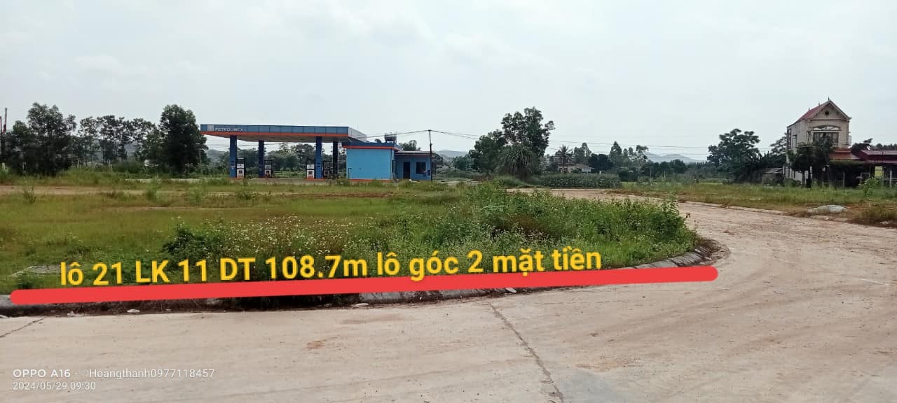 Đất nền Trại Quân, Yên Thế 108m² - Lô góc 2 mặt tiền, kinh doanh sầm uất!