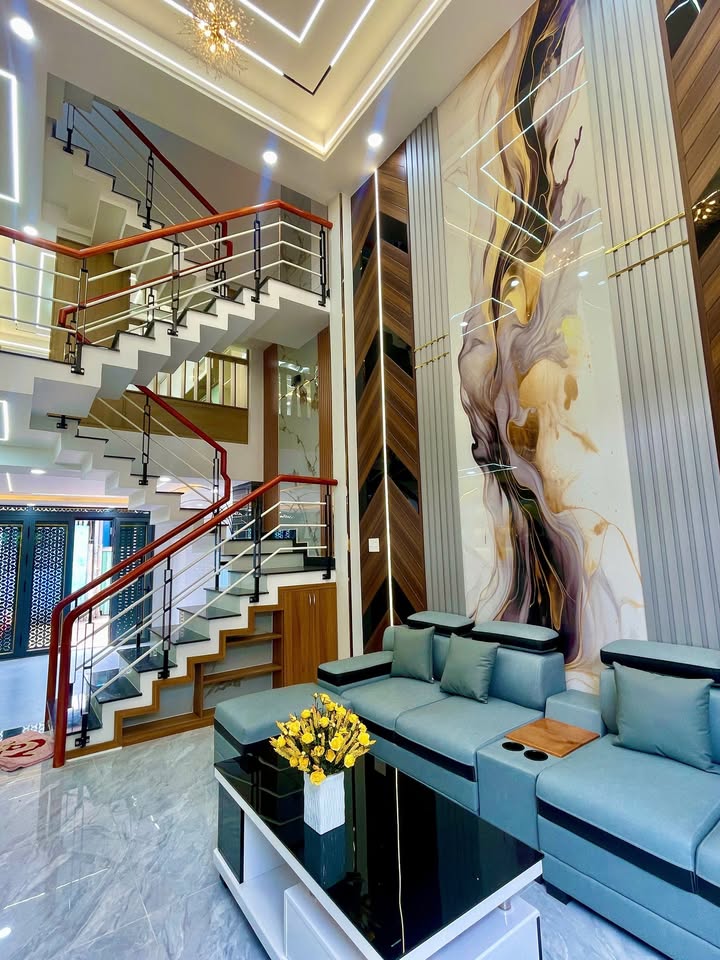 Nhà mới HXH khu VIP Tây Thạnh - Tân Phú 62m² giá 5.95 tỷ - Nội thất full option!